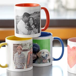 personalised colour mug