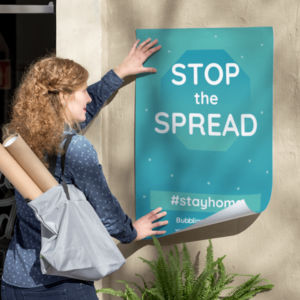stop the spread poster