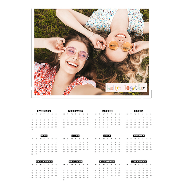Personalised Poster Calendars