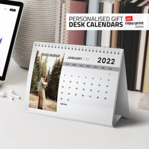 Personalised Desk Calendar 2022