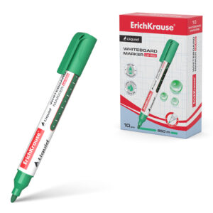 ERICHKRAUSE WHITE BOARD MARKER WITH LIQUID INK LW-600 GREEN 56096